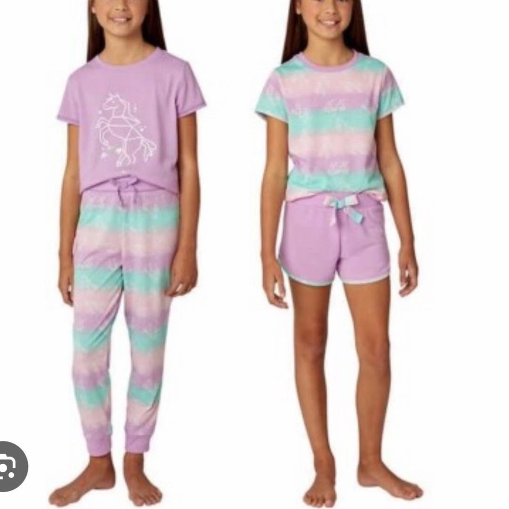 BCBG unicorn back 4 piece sleep youth set